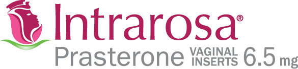INTRAROSA® (prasterone) logo.